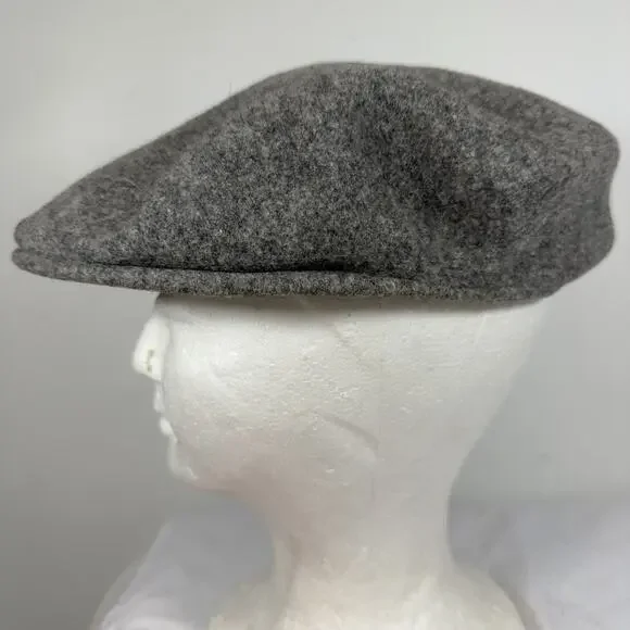 Vintage Kangol Wool Flat Cap Made in England Newsboy Driving Style One Size